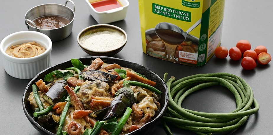 Kare-Kare with Bagoong Salad Recipe
